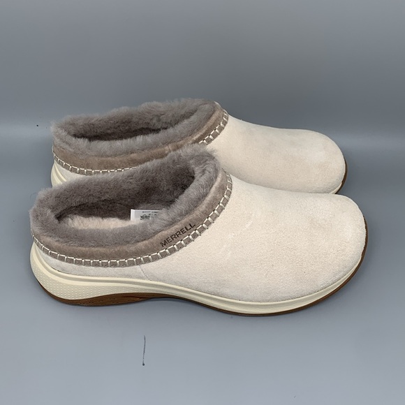 Merrell Encore Ice‎ 5 Suede Slip On Shoes Women’s Sz 10 EU 41 - Picture 1 of 12